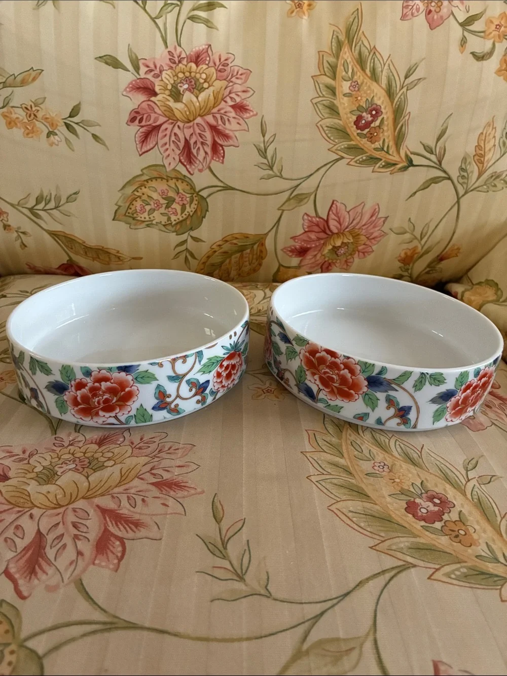 Japanese Porcelain Staking Bowls 6”